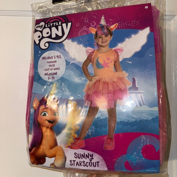 - My Little Pony Girls Costume Medium - Picture 2 of 4